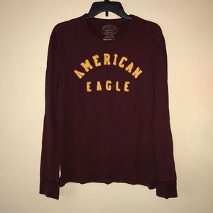 Maroon Long Sleeve Shirt